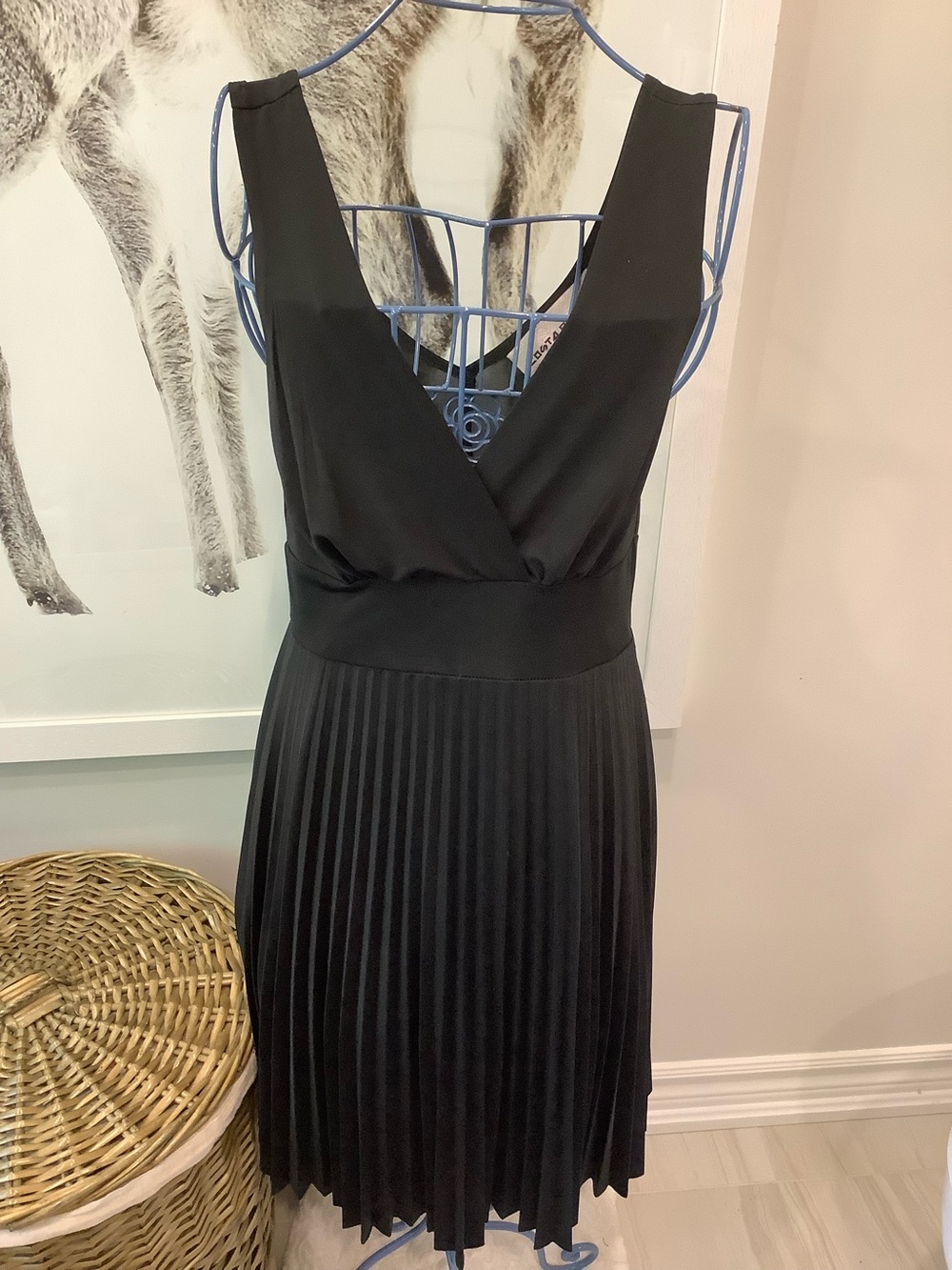 The perfect little black summer dress. Size small